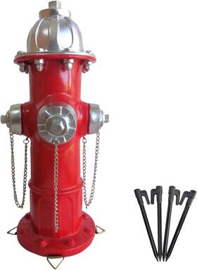 Shgyibrisk 313106094065 Fire Hydrant For Dogs To Pee On Dog Post Outdoor - 13 Inch Trainin