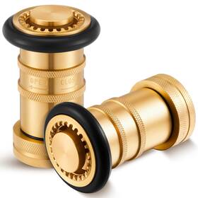 Ri-shimeyao-2019 Shimeyao 2 Pcs 1 Inch Npt/npsh Fire Hose Nozzle Brass Equipment Heavy Duty I