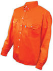 Shor88xl-ea Magid Arc Flame Resistant Orange Work Shirt Xl Each