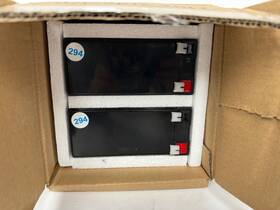 175-387141 Siemens Bt-33 12v 7.0ah 2 Battery Pack New Open Box