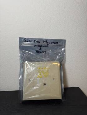 500-699486 Siemens Fs-tri-r Addressable Intelligent Relay Module Brand New