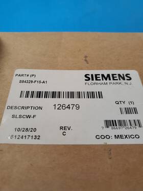 S54329-f15-a1 Siemens Ceiling Mount White Fire Alarm Slscw-f