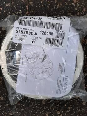 S54329-f55-a2 Siemens Round Backbox P/n