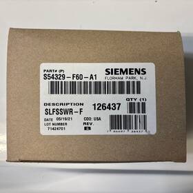 S54329-f60-a1 Siemens Slfsswr-f Red Wall Mount Speaker/strobe Nib