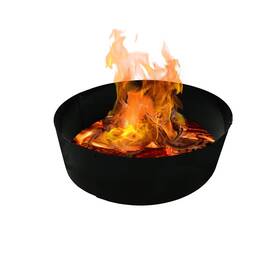 Simond Store 907849046546 Portable Fire Pit Ring Liner - 24 Inch X 12 No Bottom 2mm Heavy Dut