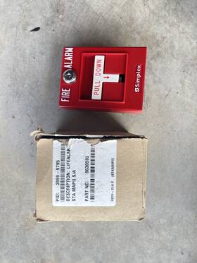 2099-9101 Simplex New Pull Station Single Action 2 N/o 0630520 Ak