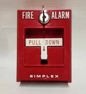 2099-9784 Simplex Addressable Fire Alarm Pull Station Key Rare Legacy Model