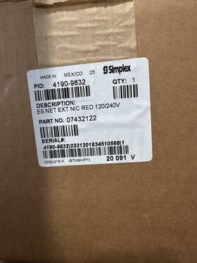 4190-9834 Simplex S41909834 Es Net Extender
