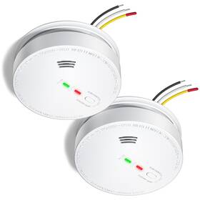 Gs517 Siterlink Smoke Detector Hardwired Alarm Interconnected With Battery Backup Pho