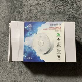 Gs886-c Siterlink Gs886c 6 X Voice Smoke Alarm Carbon Monoxide Combo - Pack