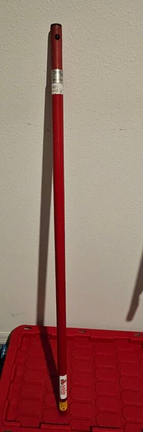 101-024 Solo 101-001 No Climb Single Section Fire Alarm Smoke Detector Test Pole
