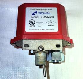 811-ss-ip-2spdt Soval Indicator Post Supervisory Switch 2 Spdt Ul/fm