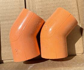 4217-010 Spears 2 Flameguard 45 Deg Elbows 1 In Cpvc