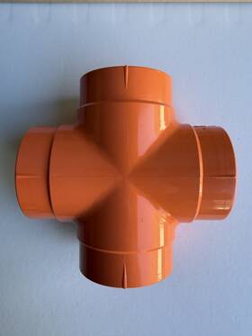 4220-020 Spears Flameguard Cross - 2 Inch Socket Cpvc Ul Fm Fire Sprinkler