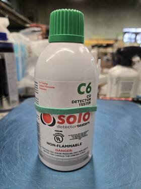 M5215 Specialized Fire Products Solo C6 Co Detector Tester- 1 Can- New