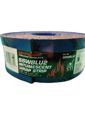 Sswblu2 Specified Technologies Inc Ssw Intumescent Blue Wrap Strip 2 Inch W1/8 Tx12l