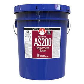 As205br Specseal Fire Barrier Spray Red 5 Gal Class A