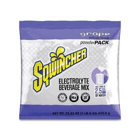 159016046 Sqwincher Powder Packs Grape 23.83 Oz Pack Yields 2.5 Gal - 32 Per Ca