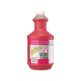 159030319 Sqwincher Liquid Concentrate 64 Oz Bottle Yields 5 Gal Strawberry Lemonade