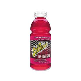 159030536 Sqwincher Ready-to-drink 20 Oz Wide-mouth Bottle Strawberry Lemonade
