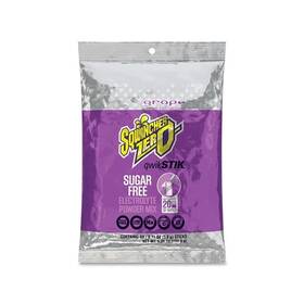 159060107 Sqwincher Qwik Stik Zero Sugar 0.11 Oz Pack Yields 20 Grape - 1 Per Ca