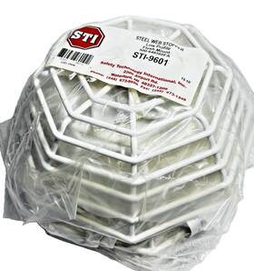 500-648560fa Sti 662950960102 Lot Of 3 Each Sti-9601 Steel Web Stopper Smoke Detector Guards