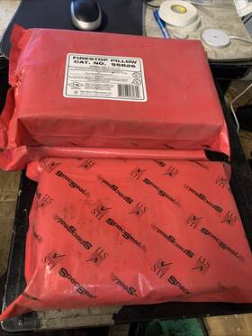 Ssb26 Sti 730573062609 3 Firestop Pillow 2 Inch X 6 9 Red Intumescent 4hr Resistance