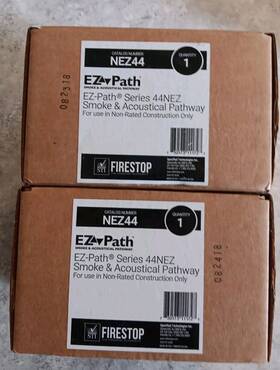 44nez Sti Nez44 Path Series Smoke And Acoustical Pathway Firestop Lot Of 2 Nib