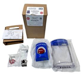 Ss2444em-fr Sti Stopper Station Momentary Flush Cover With Horn French New