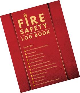 Strendier 798447148515 Fire Safety Log Book Alarm Testing And Maintenance For Landlords B