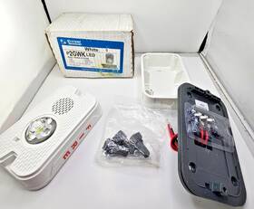 System Sensor 783863060045 P2gwkled Outdoor Led Wall Horn Strobe 2 Wire Clear Lens