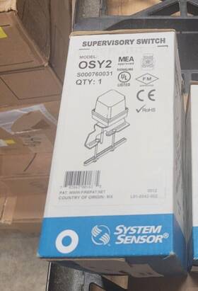 Osy2 System Sensor Supervisory Tamper Switch For Os&y Gate Valves