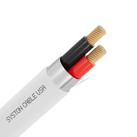A-5618-wh-100 Syston Cable Technology 18/2 Fire Security Burglar Station Sound Alarm Control Wire Ple