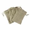Sz187 Super Outlet Natural Color Burlap Bag With Drawstring 791321441558