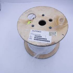 G6000a-2a Tappan 1000ft 14 Awg 14/2 Solid Fire Alarm Wire Plenum White Pvc Jacketed Copper