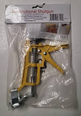 Technicraft Produt Design 627843461524 Institutional Shutgun Shuts Off Fire Sprinklers