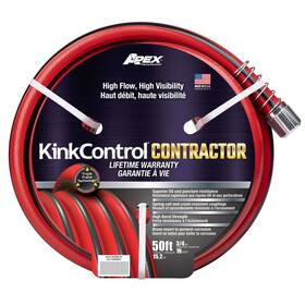 9569-50 Teknor Apex Kink Control Contractor Grade Hose With High Burst Strength Spring Coil And