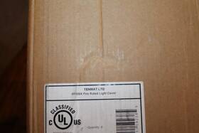 Ff109x Tenmat 2 Hour Fire Rated Recessed Light Cover. 8 X17
