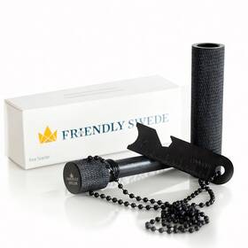 The Friendly Swede 060656508103 Xl Ferro Rod Fire Starter Tool Flint And Steel S