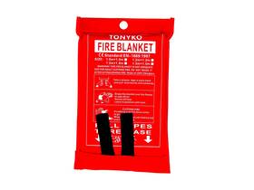 Tonyko 769700294187 Fiberglass Fire Blanket For Emergency Surival Flame Retardant Protect