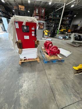 Gpa-200 Tornatech Gpa-200/40/3/60 New Fire Pump Panel Motor 40hp 30kw 208v Inch Ak