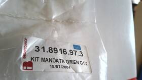 31.8916.97.3 Udor 0508.03 Idromeccanica Kit Mandata Orien.g1/2 Pump Port Adaptor New 31.1516