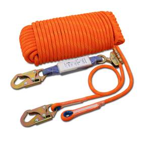 B0dl5q44vs Uiansp Fall Protection Safety Rope 150ft Heavy Duty Vertical Roofing Grab Snap