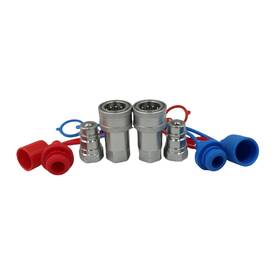 Lx-iso5675 Undercarriage -1/2-rb-ball 2-set 1/2 Inch Ag Iso5675 Carbon Steel Hydraulic Quick Disconnect Coupling Ball V