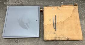 541669 Underwriters Lab Wall Access Frame Fire Door Assembly Length 24 X Inch