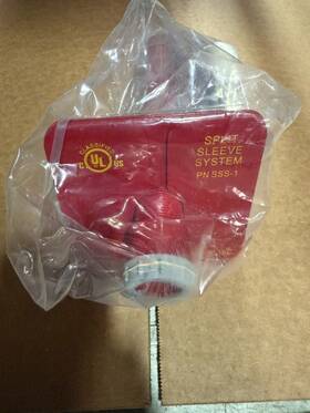 Sss-1 Uniquefirestop 2p71 Unique Fire Stop 1 Inch Split Firestop Sleeve