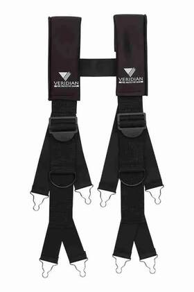 Vb-525h-s-b Veridian 42 Inch Padded 8-point Fire Suspenders