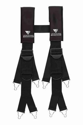 Vb-525h-w-b Veridian 48 Inch Padded 8-point Fire Suspenders