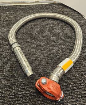 108.pg Victaulic Braided Stainless Flexible Hose 1/33.7 Lpcb 16bar/232psi