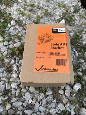 A000aqfinb Victaulic 10 Vicflex Sprinkler Ab3 Bracket Assembly Surface Mount
